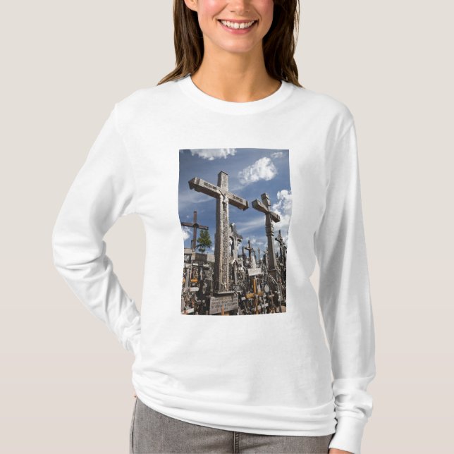 Camiseta Lituania, Lituania Central, Siauliai, Colina 3 (Anverso)
