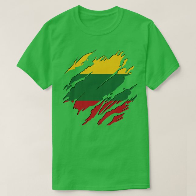Camiseta Lituania siempre (Diseño del anverso)