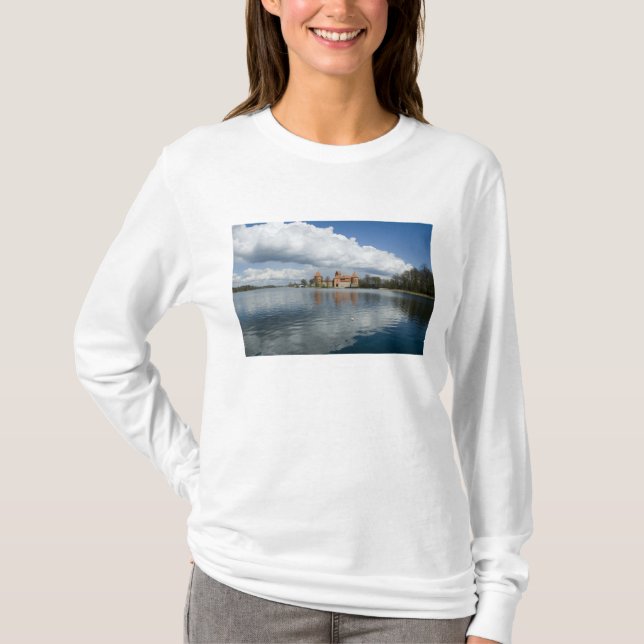 Camiseta Lituania, Trakai. Castillo de la Isla (Anverso)