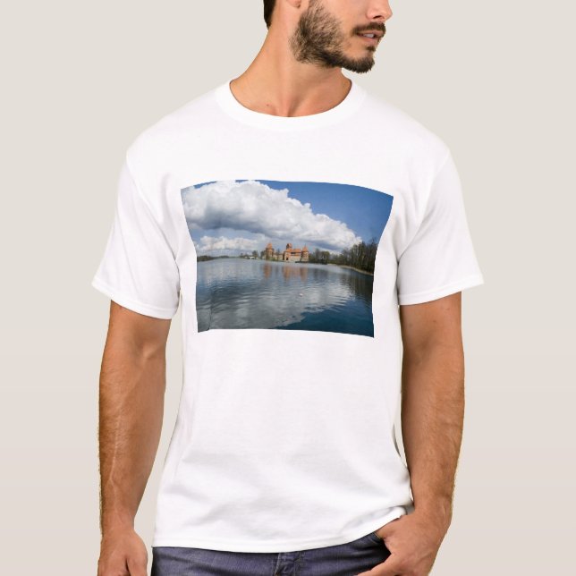 Camiseta Lituania, Trakai. Castillo de la Isla (Anverso)