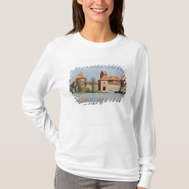 Camiseta Lituania, Trakai. Castillo de la Isla 2 (Anverso)