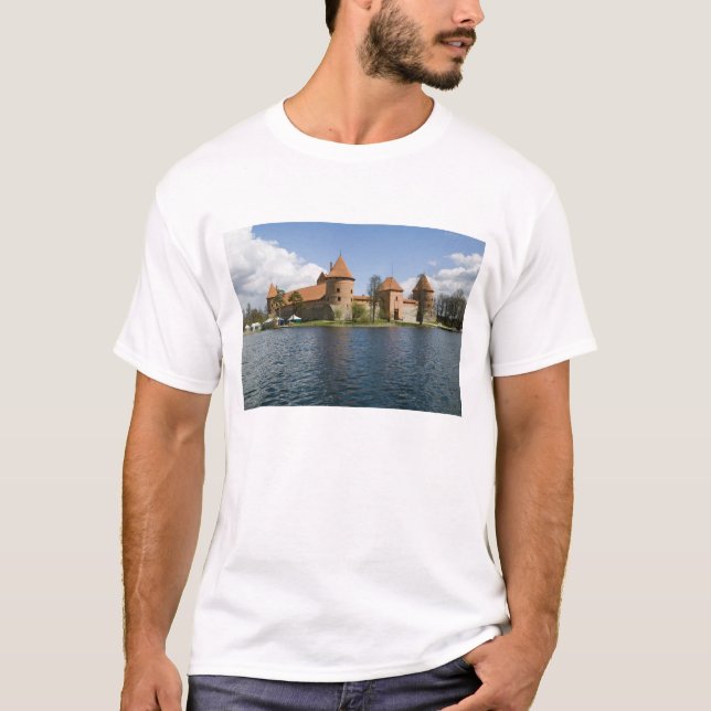 Camiseta Lituania, Trakai. Castillo de la Isla 3 (Anverso)