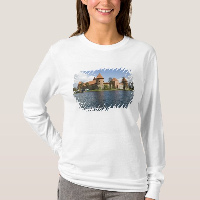 Camiseta Lituania, Trakai. Castillo de la Isla 3 (Anverso)