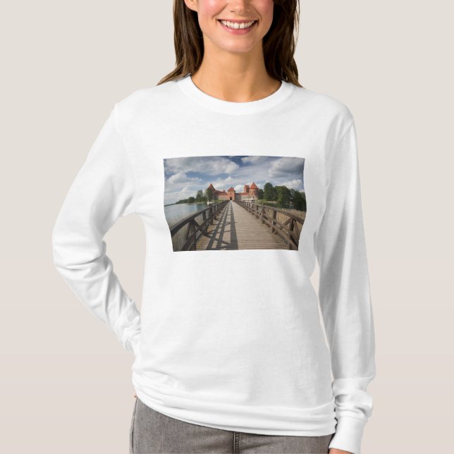 Camiseta Lituania, Trakai, Parque Nacional Histórico de Tra (Anverso)