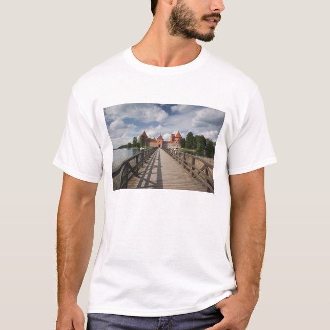 Camiseta Lituania, Trakai, Trakai Parque Nacional Histórico (Anverso)