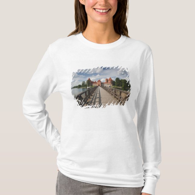 Camiseta Lituania, Trakai, Trakai Parque Nacional Histórico (Anverso)