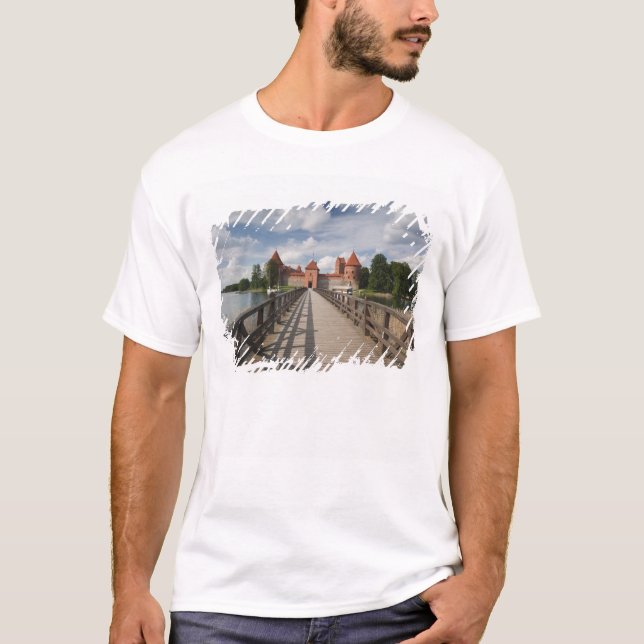 Camiseta Lituania, Trakai, Trakai Parque Nacional Histórico (Anverso)