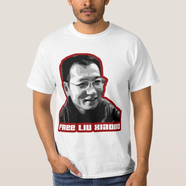 Camiseta Liu libre Xiaobo (Anverso)