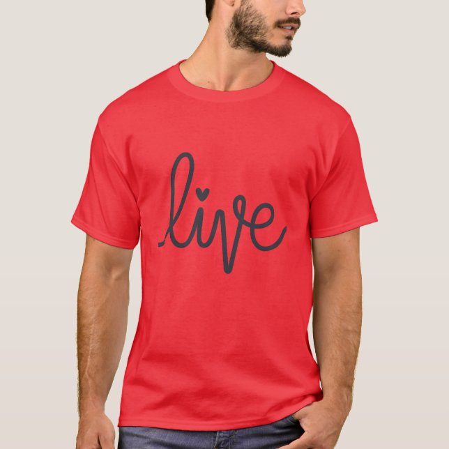 Camiseta Live (Anverso)