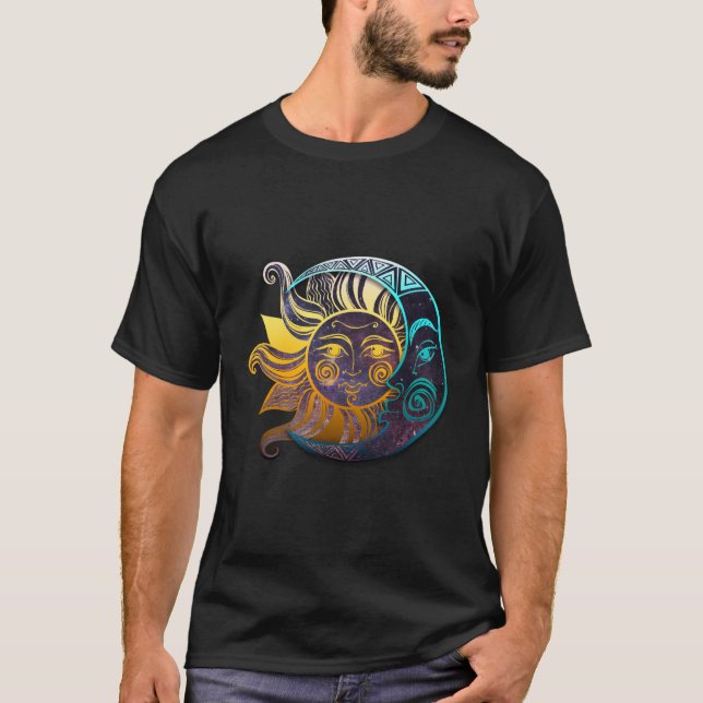 Camiseta Live By The Sun Love By The Moon Spirituality Gift (Anverso)