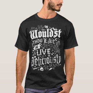 Camiseta Live Deliciosamente Vintage Distresage Cottage Cor