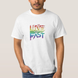 Camiseta Live Fast