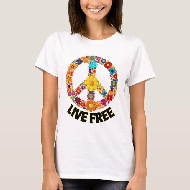 Camiseta Live Free.w (Anverso)