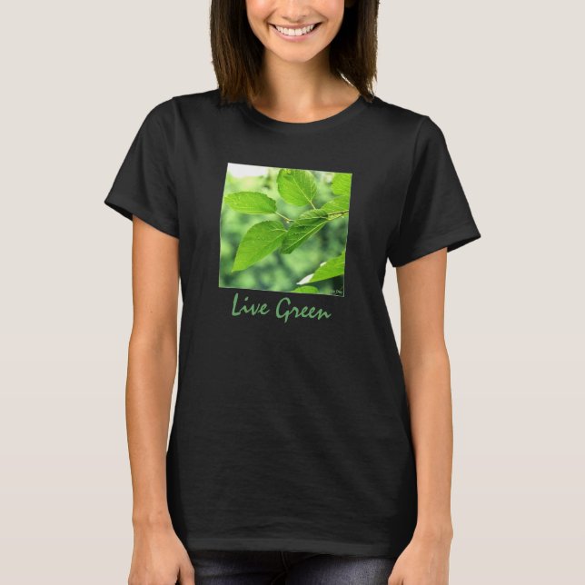 Camiseta 'Live Green' Ladies (Anverso)