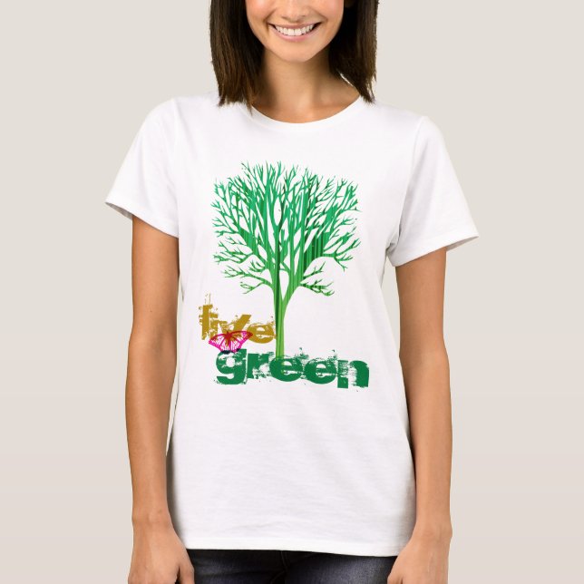 Camiseta Live Green T (Anverso)