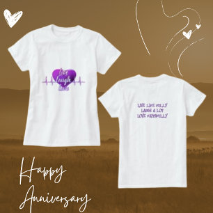 Camiseta Live Lauder Love Purple Modern Life Cotes