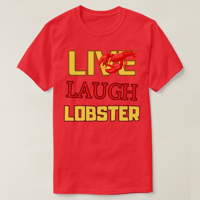 Camiseta Live Laugh (Diseño del anverso)