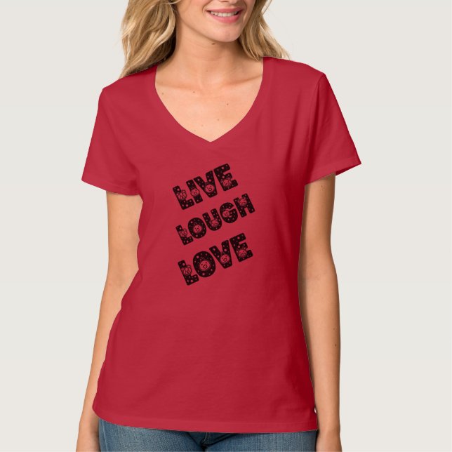 Camiseta live lough love -t shirt (Anverso)