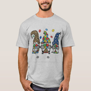 Camiseta Live Love Accept Cute Gnome Autism Awareness Desis