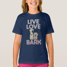Camiseta Live Love Bark