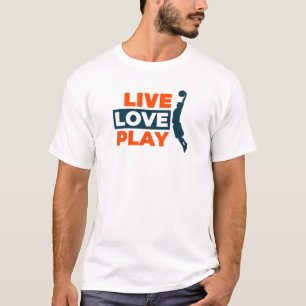 Camiseta Live Love Play