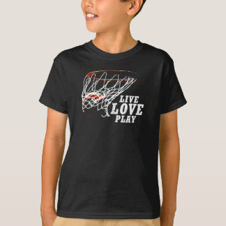 Camiseta Live Love Play Basketball De Subgirl