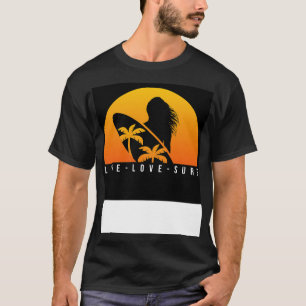 Camiseta Live Love Surf TShirt