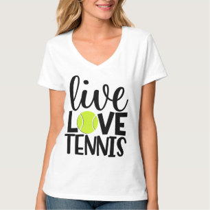 Camiseta Live Love Tennis Women's TShirt