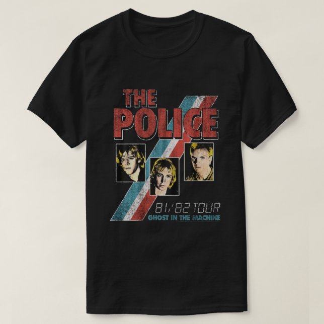 Camiseta Live Love The Police Music Band Gift (Diseño del anverso)