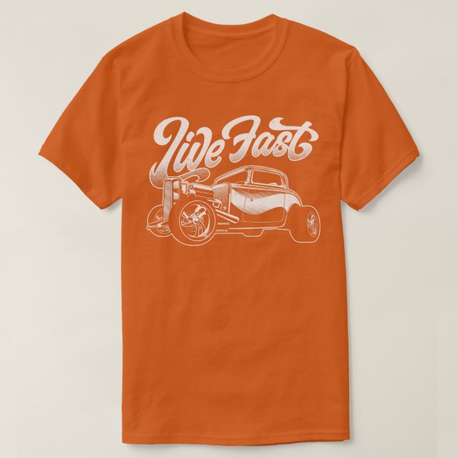 CAMISETA LIVE RÁPIDO 3 (Diseño del anverso)
