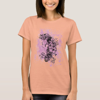 Camiseta Live The Moment Grunge Art