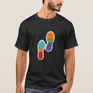 Camiseta Live to Run, Run to Live Footprint T-Shirt