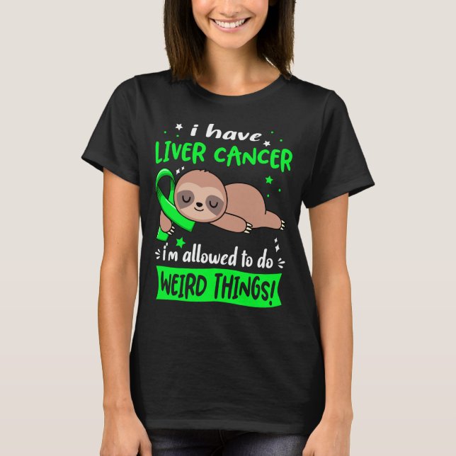 Camiseta Liver Cancer Awareness Month Ribbon Gifts (Anverso)