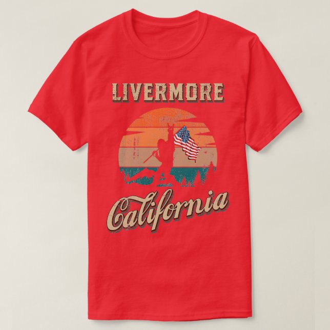 Camiseta Livermore California (Diseño del anverso)