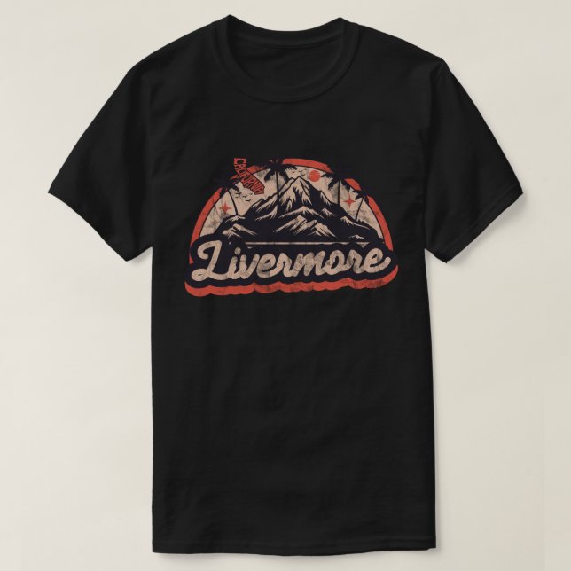 Camiseta Livermore, California (Diseño del anverso)