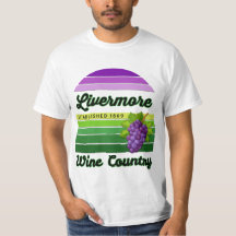 Livermore Wine Country Morado Verde Rayas Uvas