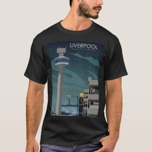 Camiseta Liverpool England Reino Unido Vintage Minimal R
