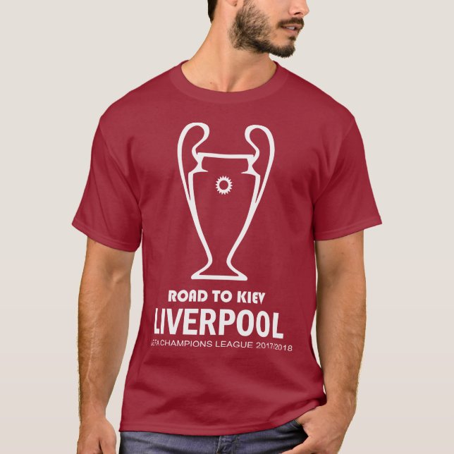 Camiseta Liverpool Merchandise Tshirt Uefa (Anverso)
