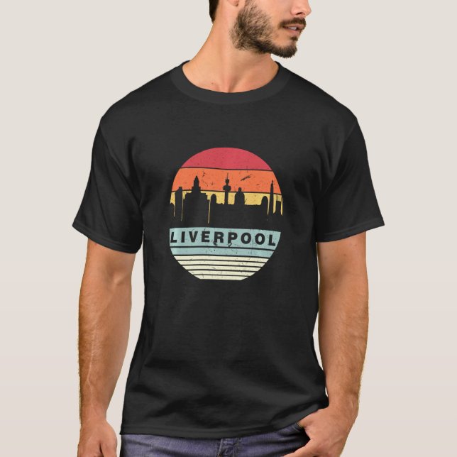 Camiseta Liverpool retro vintage (Anverso)