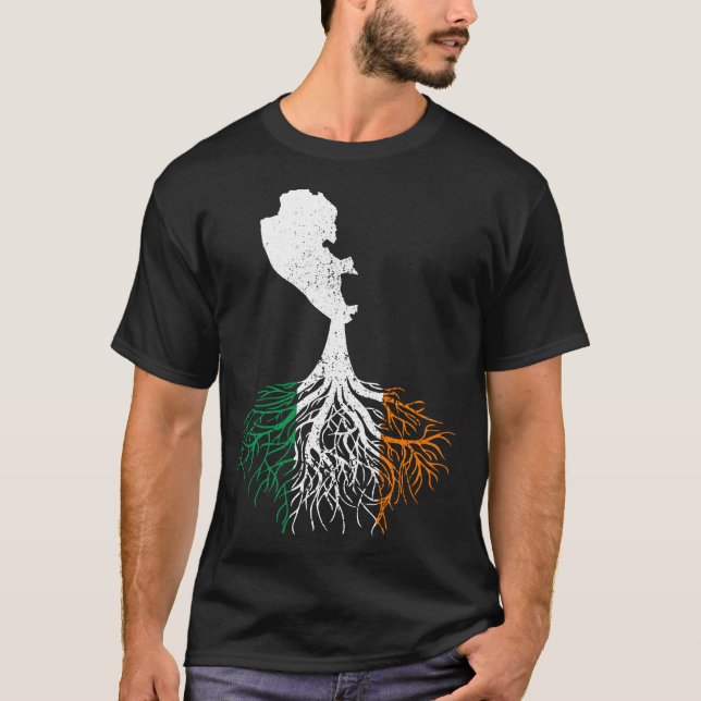 Camiseta Liverpool UK City Irish Roots St Patrick Day (Anverso)