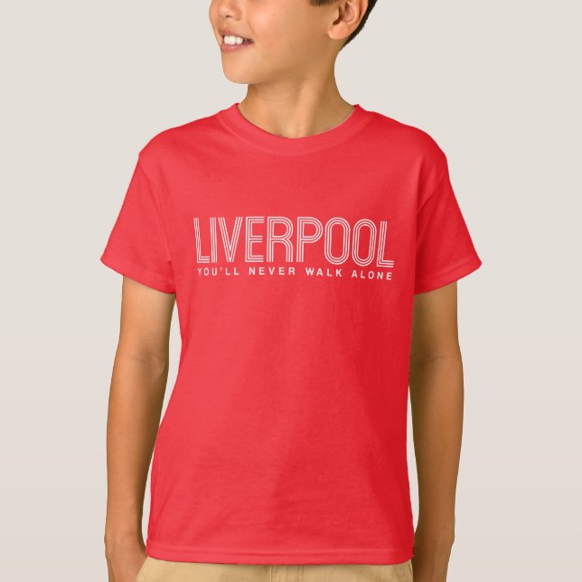 Camiseta Liverpool YNWA Kid Red (Anverso)