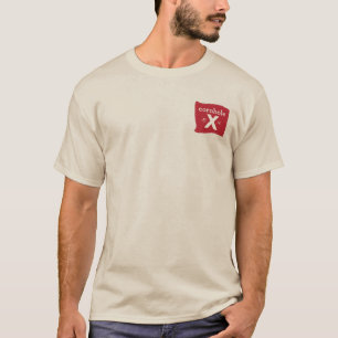 Camiseta Livin de los hombres la alta vida Cornhole X