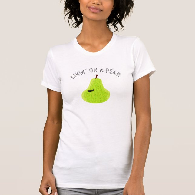 Camiseta Livin en una pera (Anverso)