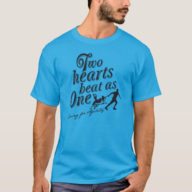 Camiseta Living for Agility (Anverso)