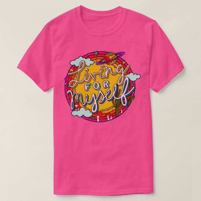 Camiseta Living for Mys (Diseño del anverso)
