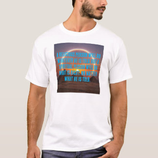 Camiseta "living for something"