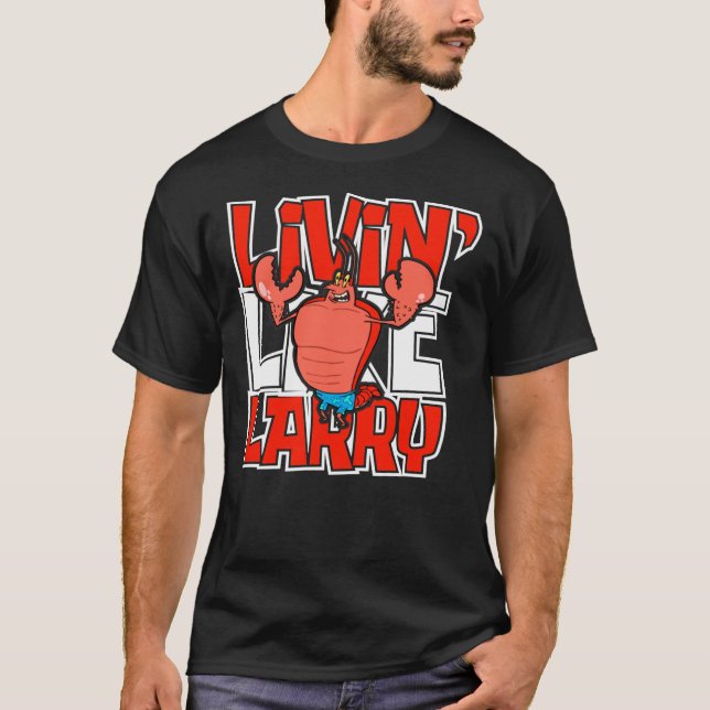 Camiseta Living Like Larry Essential  (Anverso)