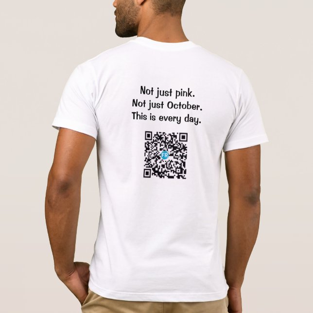 Camiseta Living Out Loud™ Tee - Edición de concientización  (Reverso)