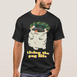 Camiseta Living the Pug Life Classic T-Shirt 77