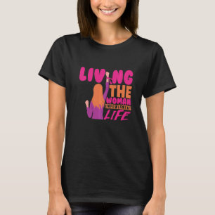 Camiseta Living the Women Empowerment Life Feminist Premium